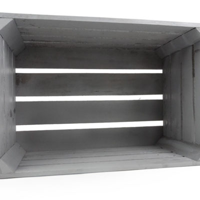 Skrzynia regałowa szara VIA DOMO 1