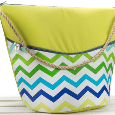 Torba na ramię OLIWKOWA, duża, z etui na drobiazgi 1