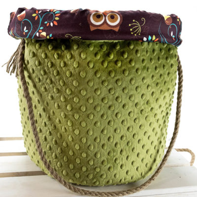 Torba na ramię Minky z kolekcji FOREST kiwi 1