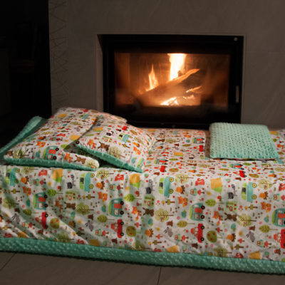 Mon Miracle Camp Out koc poduszka