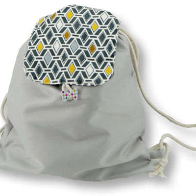 Plecak dla dzieci DIAMONDS szary 1