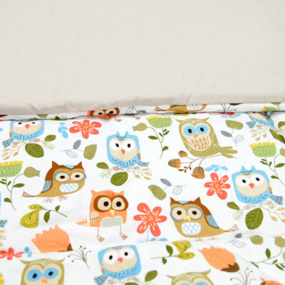 Kołderka LULI OWL 80x100 cm bawełna 2