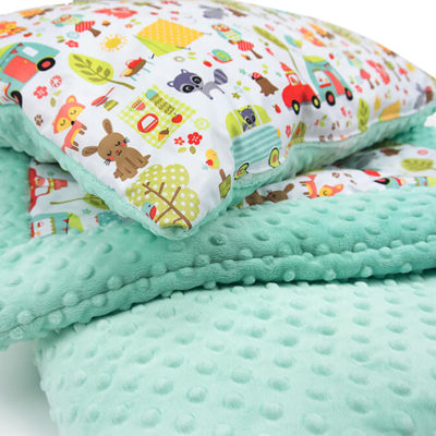 Poduszka dla dzieci CAMP OUT 40 x 60 cm Minky Mon Miracle 4