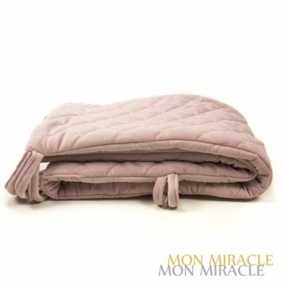 ochraniacz VELVET dirty pink