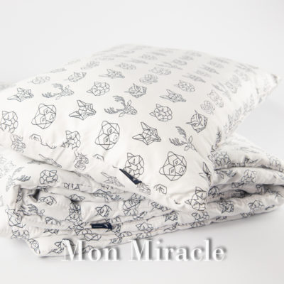 Komplet pościeli kolekcja ART 110x150 i 40x60