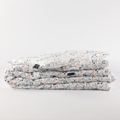 Komplet pościeli z wypełnieniem CUTE 80x100 i 30x40 cm