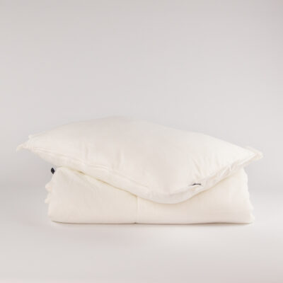 Komplet pościeli WHITE ROSE 110x150 i 40x60 cm