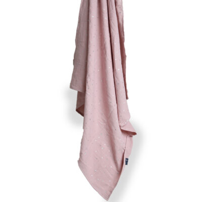 Otulacz muślinowy SEPHIA SILVER STARS